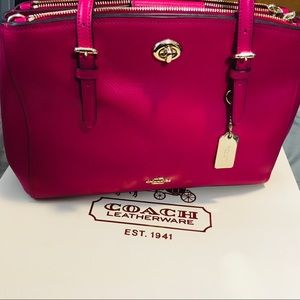 Leather Coach Purse